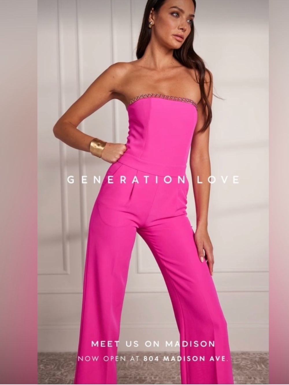 NWT Generation Love Wide-Leg Jumpsuit - 00